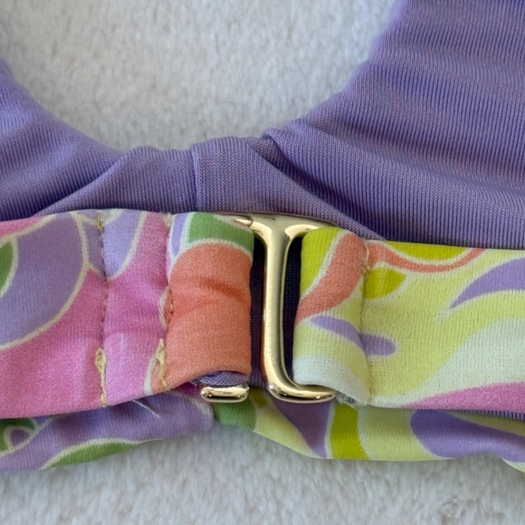 New Beach Riot Brandy Top Felicia Shorts in Psychedelic Sunshine 31122 - Picture 10 of 14